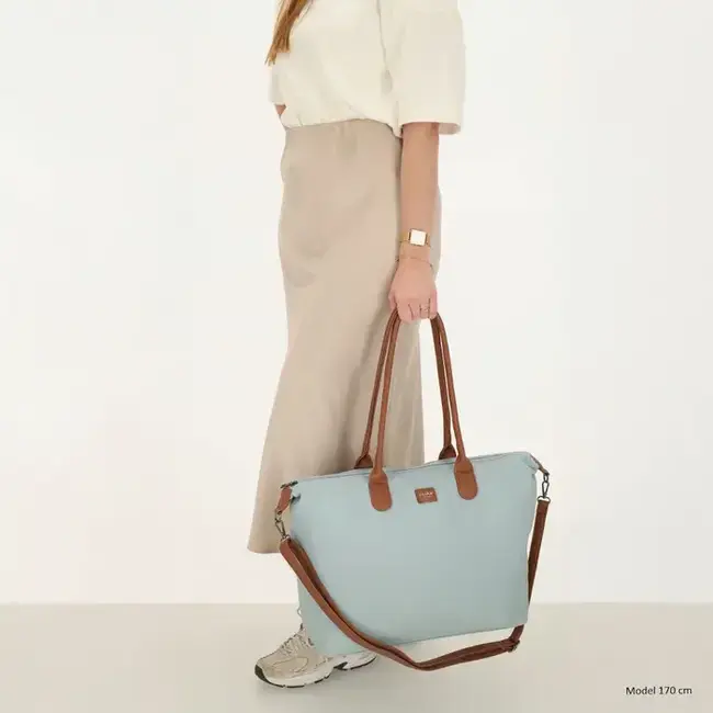 Charm CHARM LONDON - BUCKINGHAM PALACE LAPTOPTAS 15,6 inch - LICHTBLAUW