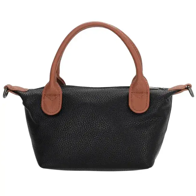 Charm CHARM LONDON - BUCKINGHAM PALACE HANDTAS - ZWART/COGNAC