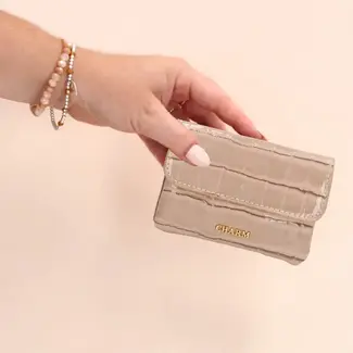 Charm CHARM LONDON - KNIGHTSBRIDGE PORTEMONNEE  - OUDROZE