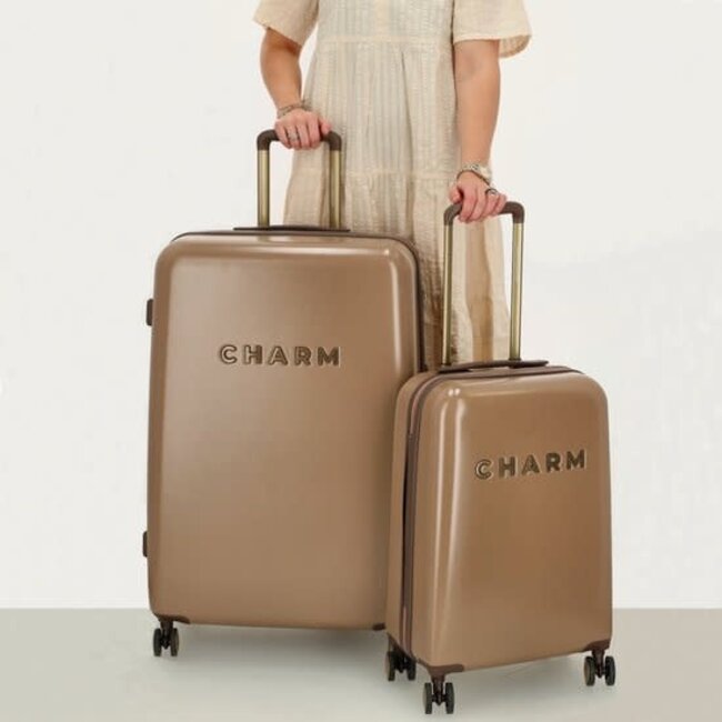 Charm CHARM LONDON - CAPETOWN KOFFER  20 - 28 Inch - TAUPE