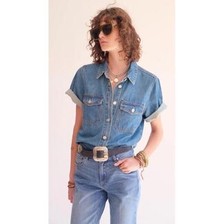 MKT MKT STUDIO - CELITA TOKYO BLOUSE - DENIM