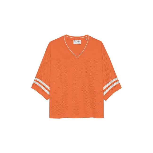 Catwalk Junkie CATWALK JUNKIE - FOOTBALL JERSEY - ORANGE