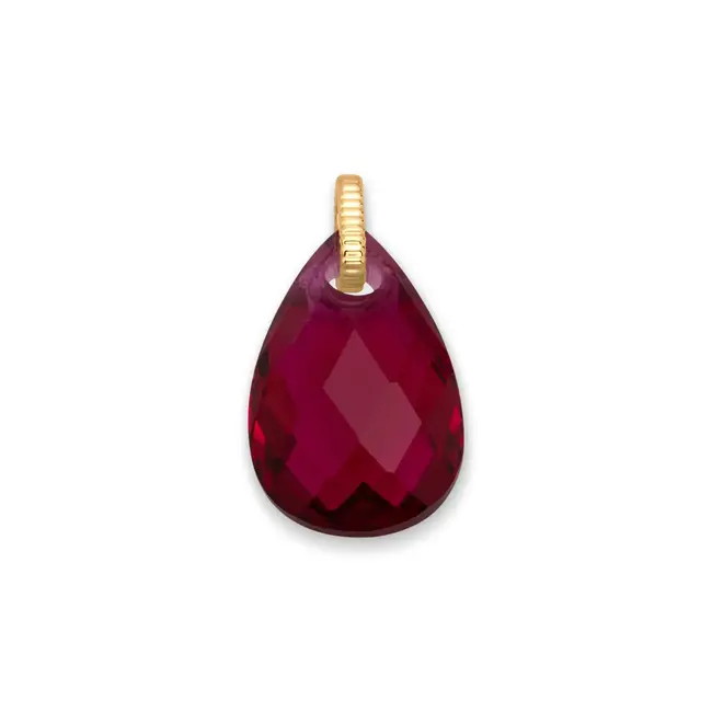 Melano MELANO - KOSMIC PENDANT GLASS DROPLET - GOLD