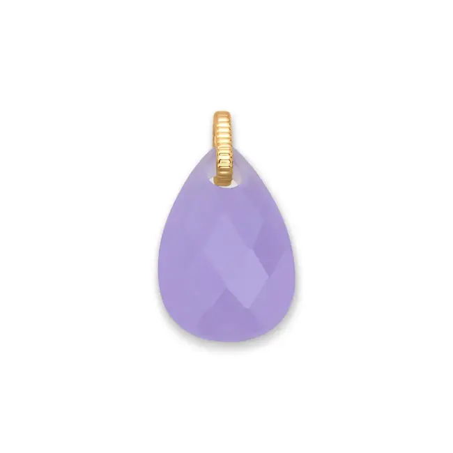 Melano MELANO - KOSMIC PENDANT GLASS DROPLET - GOLD