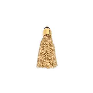 Melano MELANO - TWISTED FRINGE PENDANT - GOLD