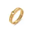Melano MELANO - TWISTED TOYA RING - GOLD