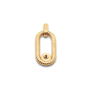 Melano MELANO - TWISTED TAYLA HANGER - GOLD