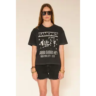 MKT MKT STUDIO - T-SHIRT RAMONES  - BLACK