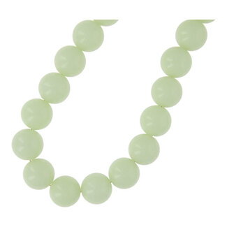 Fushi FUSHI - KETTING 18MM GLASBOLLEN LIME