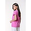 Colourful Rebel COLOURFUL REBEL - UNI LOGO BOXY TEE - DARK FUCHSIA