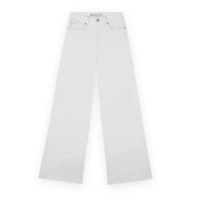 Homage HOMAGE - JAMES COLORED WIDE LEG JEANS - OFF WHITE