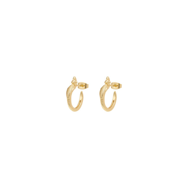 Anna + Nina ANNA + NINA - ISOLA BIRD HOOP EARRINGS
