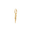 Anna + Nina ANNA + NINA - SINGLE ISOLA BIRD RING EARRING