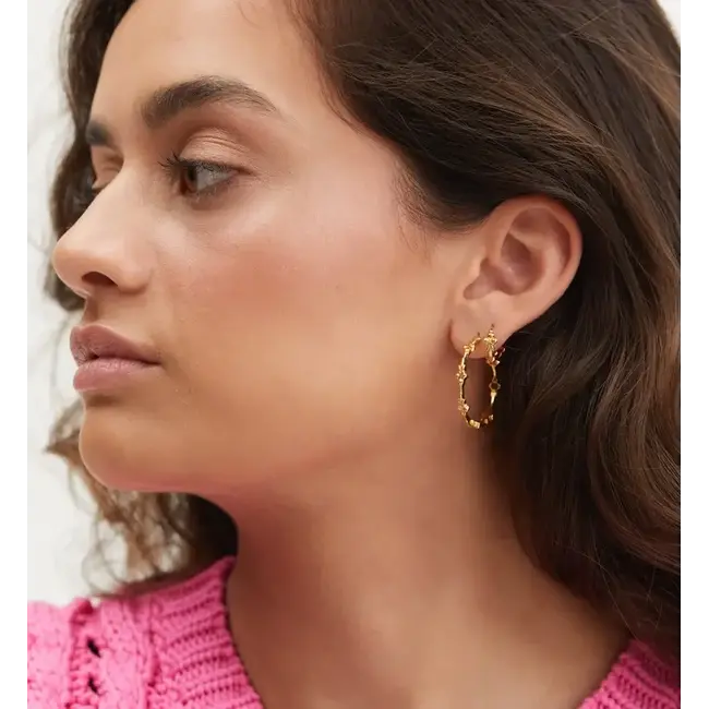 Anna + Nina ANNA + NINA - EDEN HOOP EARRINGS