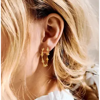 Anna + Nina ANNA + NINA - EDEN HOOP EARRINGS