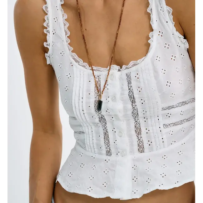 Anna + Nina ANNA + NINA - LABRADORITE LUCKY CHARM