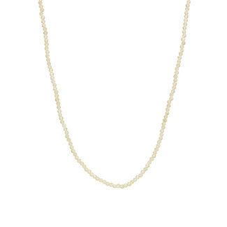 Anna + Nina ANNA + NINA - PERIDOT GEMSTONE NECKLACE - 70CM