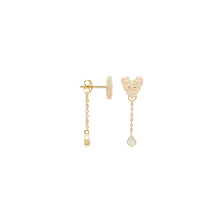 Anna + Nina ANNA + NINA - SINGLE DOLCE CHAIN STUD