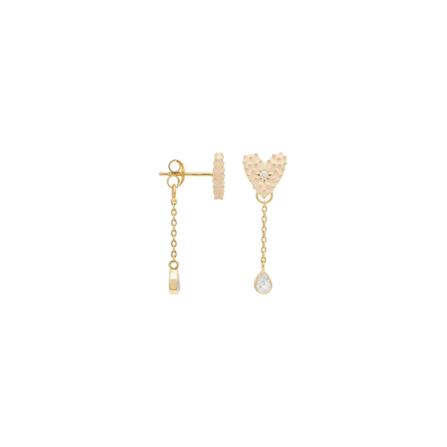 Anna + Nina ANNA + NINA - SINGLE DOLCE CHAIN STUD