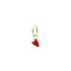 Anna + Nina ANNA + NINA - SINGLE HEART BEAT RING EARRING