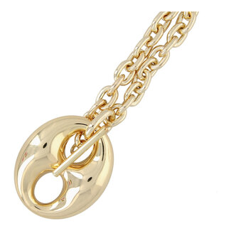 Fushi FUSHI - KETTING METAAL SCHAKEL GROOT MET XXL BOON