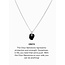 Vedder & Vedder VEDDER & VEDDER - POWER OF GEMSTONE KETTING - ZILVER
