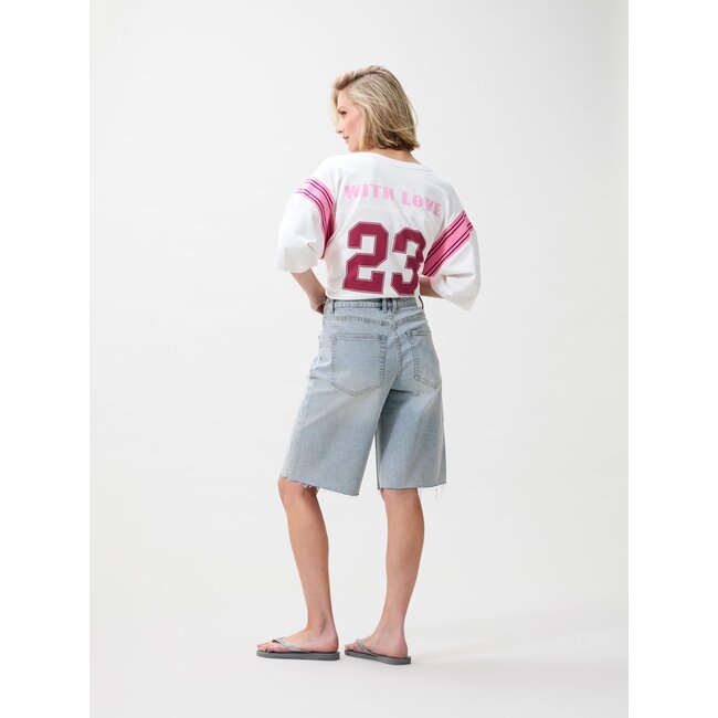 Catwalk Junkie CATWALK JUNKIE - LOOSE FIT JORTS - BLUE