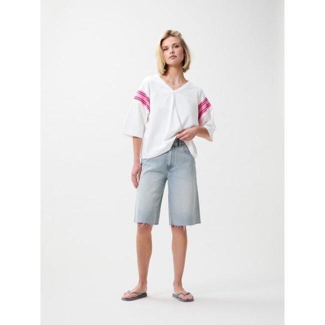 Catwalk Junkie CATWALK JUNKIE - LOOSE FIT JORTS - BLUE