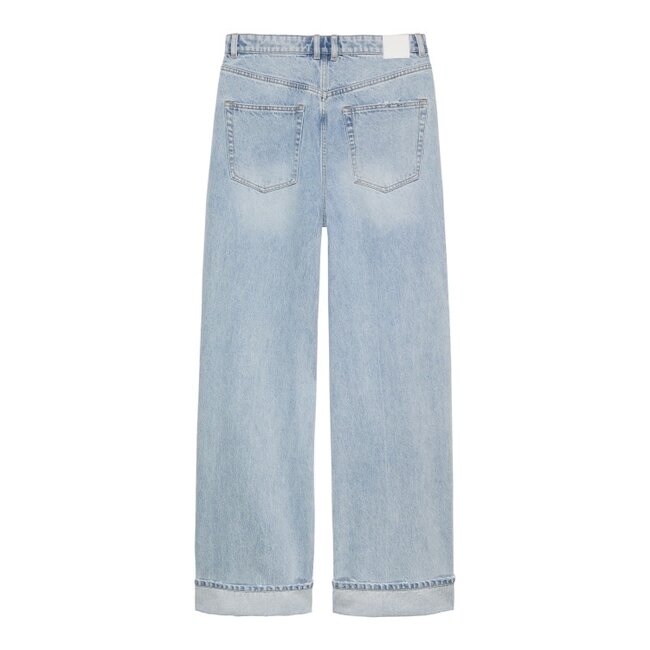 Catwalk Junkie CATWALK JUNKIE - SUPER LOOSE FIT JEANS DAMAGED - BLUE
