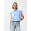Catwalk Junkie CATWALK JUNKIE - SLEEVELESS TUCK IN BLOUSE - BRUNNERA BLUE