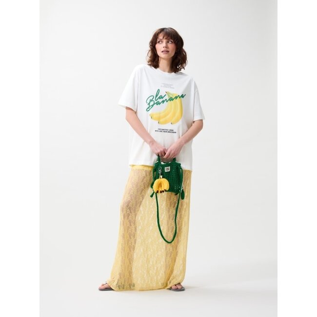 Catwalk Junkie CATWALK JUNKIE - OVERSIZED GRAPHIC TSHIRT - OFF WHITE