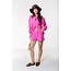 Colourful Rebel COLOURFUL REBEL - MOON TONAL STRIPE BLOUSE - BRIGHT PINK