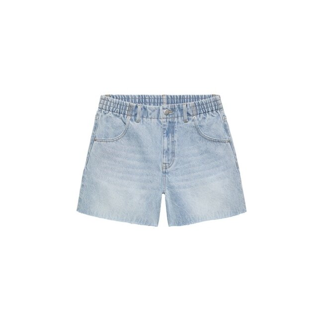 Catwalk Junkie CATWALK JUNKIE - DENIM SHORTS WITH ELASTIC WAISTBAND - BLUE