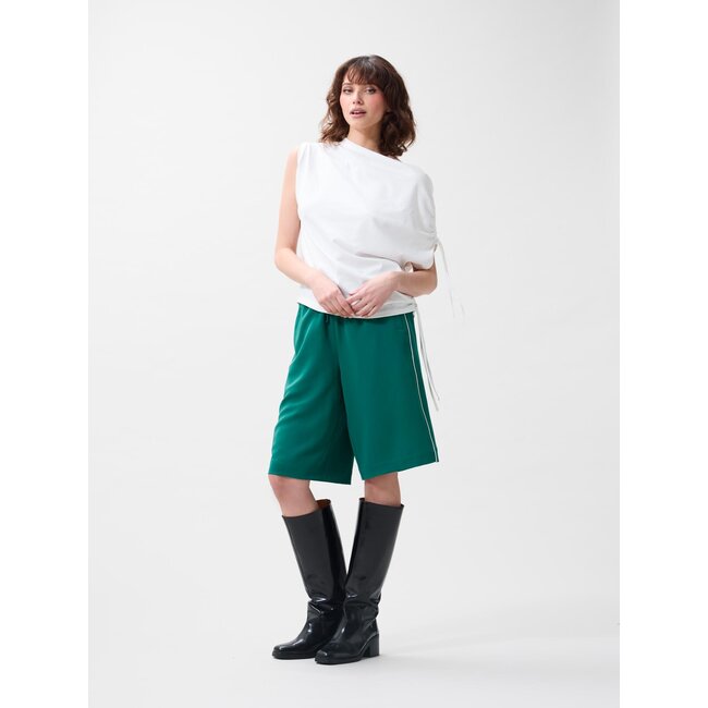 Catwalk Junkie CATWALK JUNKIE - ASYMMETRIC STRAP TOP - OFF WHITE