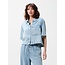 Catwalk Junkie CATWALK JUNKIE - SHORT SLEEVE DENIM BLOUSE - LIGHT BLUE