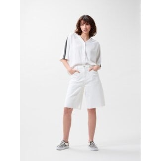 Catwalk Junkie CATWALK JUNKIE - LOOSE FIT JORTS - STAR WHITE