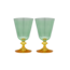Anna + Nina ANNA + NINA - ARANCIA SHORT WINE GLASS - SET OF 2
