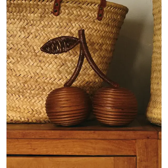 Anna + Nina ANNA + NINA - CHERRY RATTAN OBJECT