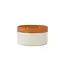 Zusss ZUSSS - GEURKAARS L TERRACOTTA HARTJE - OFF WHITE