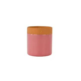 Zusss ZUSSS - GEURKAARS TERRACOTTA HARTJE - DARK PINK