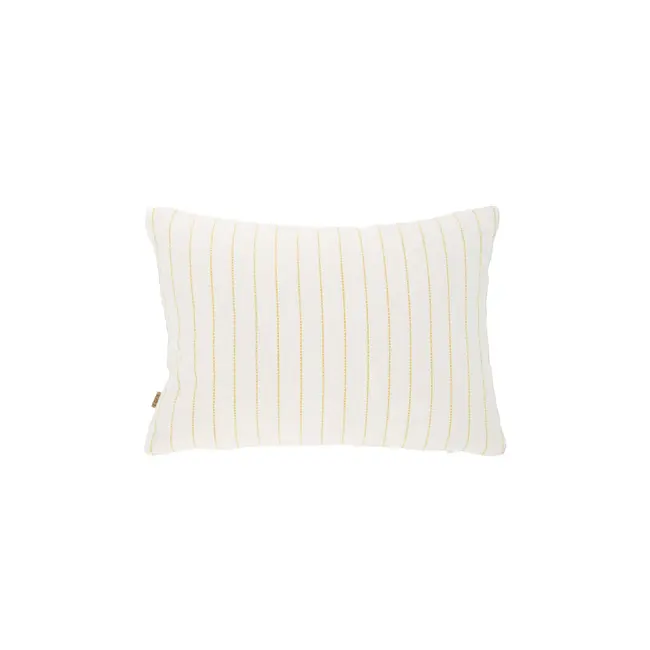 Zusss ZUSSS - KUSSEN LITTLE AND LOVED - 35 X 25CM - OFF WHITE/OKER