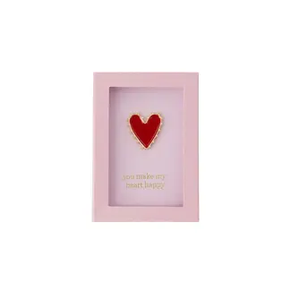 Zusss ZUSSS - BROCHE IN DOOSJE - YOU MAKE MY HEART HAPPY