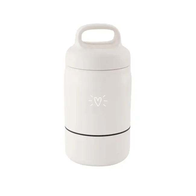 Zusss ZUSSS - THERMOS LUNCHPOT - LOVE THIS DAY - SAND