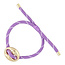 Fushi FUSHI - ARMBAND GEKLEURD TOUW BOON GOUD - PAARS