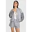 Alix The Label ALIX THE LABEL - LADIES KNITTED FOIL SHORTS - LIGHT GREY