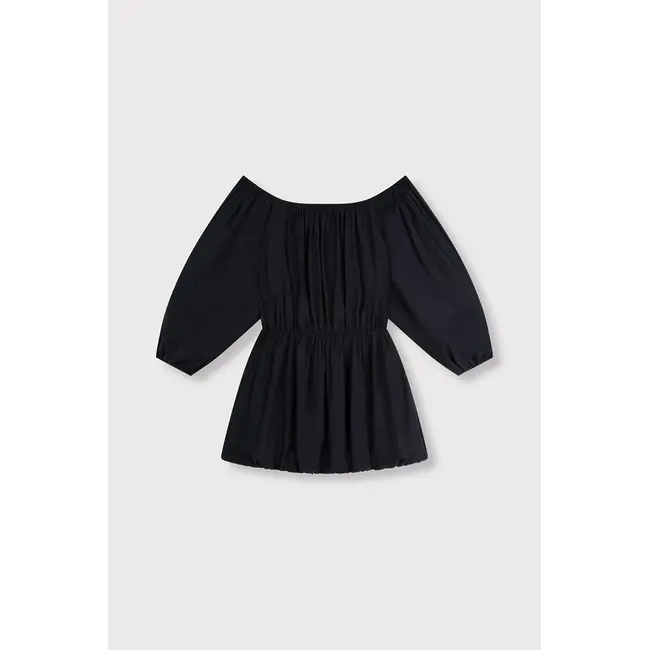 Alix The Label ALIX THE LABEL - LADIES WOVEN MODAL BALLOON DRESS - BLACK