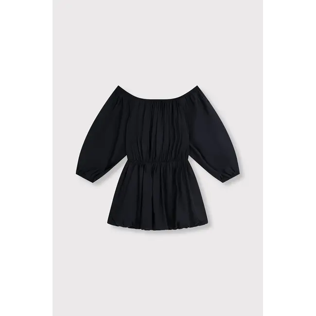 Alix The Label ALIX THE LABEL - LADIES WOVEN MODAL BALLOON DRESS - BLACK