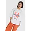 Alix The Label ALIX THE LABEL - LADIES KNITTED 14 THE LABEL T-SHIRT - WHITE