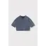 Alix The Label ALIX THE LABEL - LADIES KNITTED CUT SEAM SWEAT T-SHIRT - NAVY