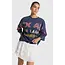 Alix The Label ALIX THE LABEL - LADIES KNITTED BIG ALIX ALIX T-SHIRT - NAVY
